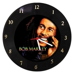 Ficha técnica e caractérísticas do produto Relógio De Parede Em Disco De Vinil Bob Marley 2 - Mr. Rock