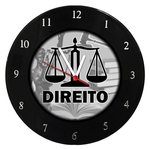 Relógio De Parede Em Disco De Vinil - Direito - Mr. Rock