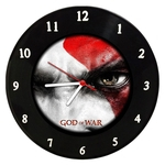 Relógio De Parede Em Disco De Vinil - God Of War - Mr. Rock