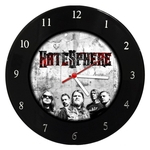 Ficha técnica e caractérísticas do produto Relógio De Parede Em Disco De Vinil - HateSphere - Mr. Rock