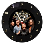 Ficha técnica e caractérísticas do produto Relógio De Parede Em Disco De Vinil - Metallica 2 - Mr. Rock