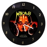 Ficha técnica e caractérísticas do produto Relógio De Parede Em Disco De Vinil - Metropolis - Mr. Rock