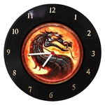 Ficha técnica e caractérísticas do produto Relógio De Parede Em Disco De Vinil - Mortal Kombat