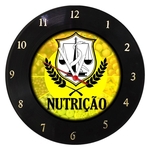 Ficha técnica e caractérísticas do produto Relógio De Parede Em Disco De Vinil - Nutrição - Mr. Rock
