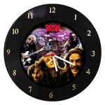 Ficha técnica e caractérísticas do produto Relógio De Parede Em Disco De Vinil - Rush - Mr. Rock