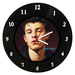 Ficha técnica e caractérísticas do produto Relógio De Parede Em Disco De Vinil Shawn Mendes - Mr. Rock