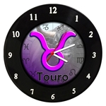 Ficha técnica e caractérísticas do produto Relógio De Parede Em Disco De Vinil - Touro - Mr. Rock