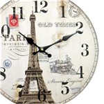 Ficha técnica e caractérísticas do produto Relógio de Parede em Mdf Paris - The Home