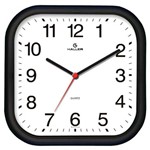 Ficha técnica e caractérísticas do produto Relógio de Parede Epcot 5501/02 Preto e Branco - Haller