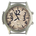 Ficha técnica e caractérísticas do produto Relógio de Parede Estilo Pulso Oldway - em Metal - 62x60 Cm