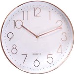 Ficha técnica e caractérísticas do produto Relógio de Parede Exeway 30cm, Bronze