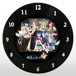 Ficha técnica e caractérísticas do produto Relógio de Parede - Fairy Tail - em Disco de Vinil - Mr. Rock - Anime