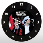 Ficha técnica e caractérísticas do produto Relógio de Parede - Fernando e Sorocaba - em Disco de Vinil - Mr. Rock - Sertanejo