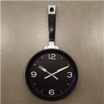 Ficha técnica e caractérísticas do produto Relógio de Parede Frigideira Azul Pilha 1aa
