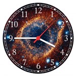 Ficha técnica e caractérísticas do produto Relógio de Parede Galáxias Universo Planetas Cósmico Estrelas Espaço Decorar - Vital Quadros