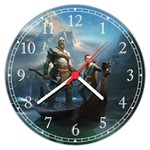 Ficha técnica e caractérísticas do produto Relógio de Parede Game God Of War Jogos Decorar