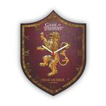 Ficha técnica e caractérísticas do produto Relógio de Parede Game of Thones House Lannister 29x38cm
