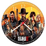 Ficha técnica e caractérísticas do produto Relógio de Parede Game Red Dead Redemption Jogo