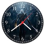 Relógio De Parede Game The Witcher Jogos Decorar