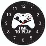 Ficha técnica e caractérísticas do produto Relógio de Parede Gamer X