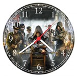 Relógio de Parede Games Jogos Assassins Creed - Vital Quadros