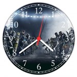 Ficha técnica e caractérísticas do produto Relógio de Parede Games Jogos Raiwbow Six Decorações - Vital Quadros
