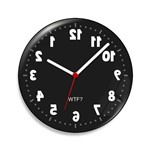 Ficha técnica e caractérísticas do produto Relógio de Parede Geek Anti Horário - 20 Cm - Yaay