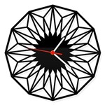 Relógio de Parede Geométrico - Fábrica Geek