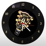 Ficha técnica e caractérísticas do produto Relógio de Parede - Gibson - em Disco de Vinil - Mr. Rock – Marca