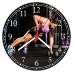 Ficha técnica e caractérísticas do produto Relógio De Parede Ginástica Academia Fitness Musculação