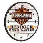 Relógio de Parede Harley Bege - Bw Quadros