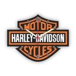 Ficha técnica e caractérísticas do produto Relógio de Parede Harley Davidson Logo 37,5x29cm