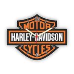 Ficha técnica e caractérísticas do produto Relógio de Parede Harley Davidson Logo