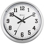 Ficha técnica e caractérísticas do produto Relógio de Parede Herweg 6128 - Cromado