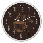 Ficha técnica e caractérísticas do produto Relógio De Parede Herweg Coffee Personalizado 660014-021