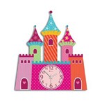 Ficha técnica e caractérísticas do produto Relógio de Parede Infantil Castelo