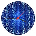 Ficha técnica e caractérísticas do produto Relógio de Parede Informática Números Binário Salas Decorar - Vital Quadros