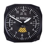 Relógio de Parede Instrumento Aeronáutica Altímetro Altitude - Karin Grace