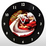 Ficha técnica e caractérísticas do produto Relógio de Parede - Inuyasha - em Disco de Vinil - Mr. Rock - Anime