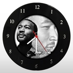 Ficha técnica e caractérísticas do produto Relógio de Parede - John Legend - em Disco de Vinil - Mr. Rock – Cantor Pop