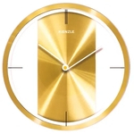 Ficha técnica e caractérísticas do produto Relógio de Parede KIENZLE Elegance dourado 30