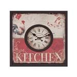 Ficha técnica e caractérísticas do produto Relógio de Parede Kitchen London Oldway - 40x40 Cm