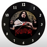 Ficha técnica e caractérísticas do produto Relógio de Parede - Krisiun - em Disco de Vinil - Mr. Rock - Death Metal