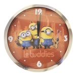 Ficha técnica e caractérísticas do produto Relógio De Parede Le Buddies - Minions | Meu Malvado Favorito