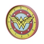Ficha técnica e caractérísticas do produto Relógio de Parede Logo Mulher Maravilha - Dc Comics