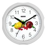 Ficha técnica e caractérísticas do produto Relógio de Parede Maçã e Cereja - Herweg