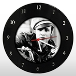 Ficha técnica e caractérísticas do produto Relógio de Parede - Marlon Brando - em Disco de Vinil - Mr. Rock - Cinema Vintage
