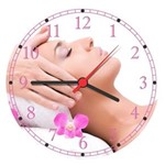 Ficha técnica e caractérísticas do produto Relógio de Parede Massagem Massoterapia Decorações Salas