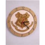 Ficha técnica e caractérísticas do produto Relógio de Parede Mdf Gravado - Hp- Hogwarts