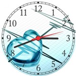 Ficha técnica e caractérísticas do produto Relógio de Parede Medicina Médicos Consultórios Decorar - Vital Quadros